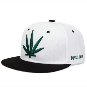 Pot Leaf SnapBack Hat NEW